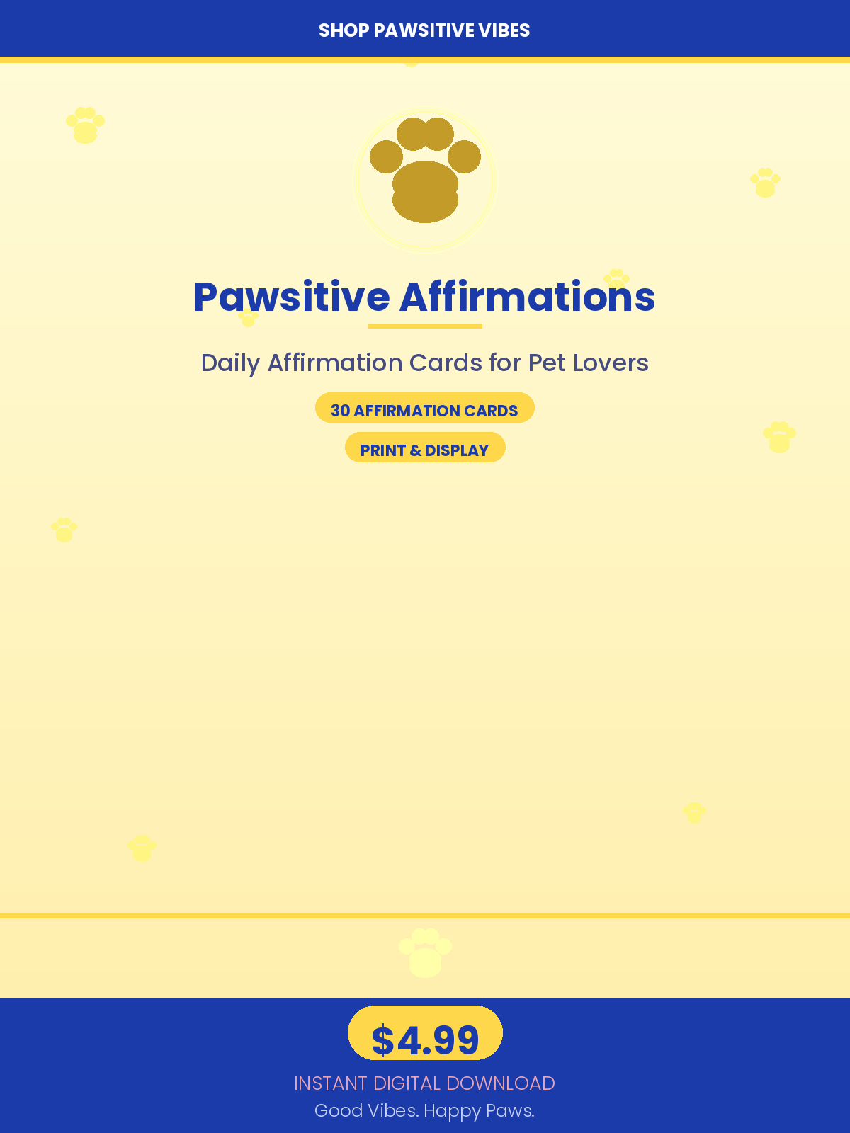 The Pawsitive Club Starter Pack — 3 digital downloads bundle