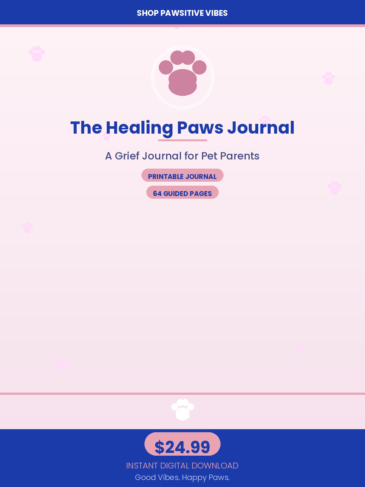 The Grief Collection Bundle â 3 digital downloads for pet loss and grief