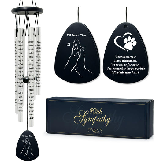 Pawprints on the Wind — Pet Memorial Wind Chimes
