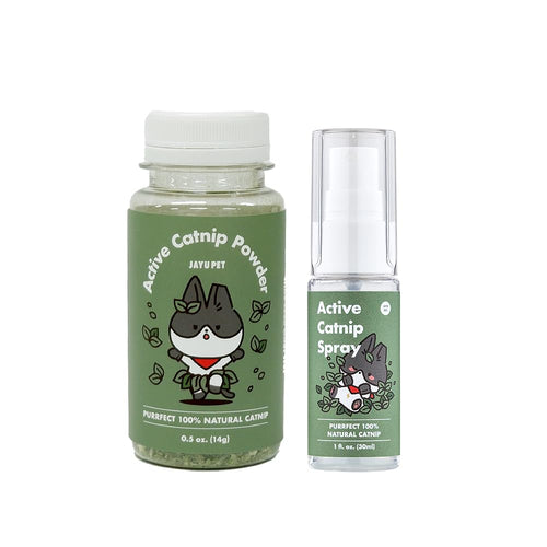 Active Catnip Spray & Powder Combo Pack