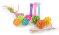SmartyKat (13 Set Bundle) Smarty Stash Variety Pack Cat Toys Includes Catnip - Multi Color Set of 13