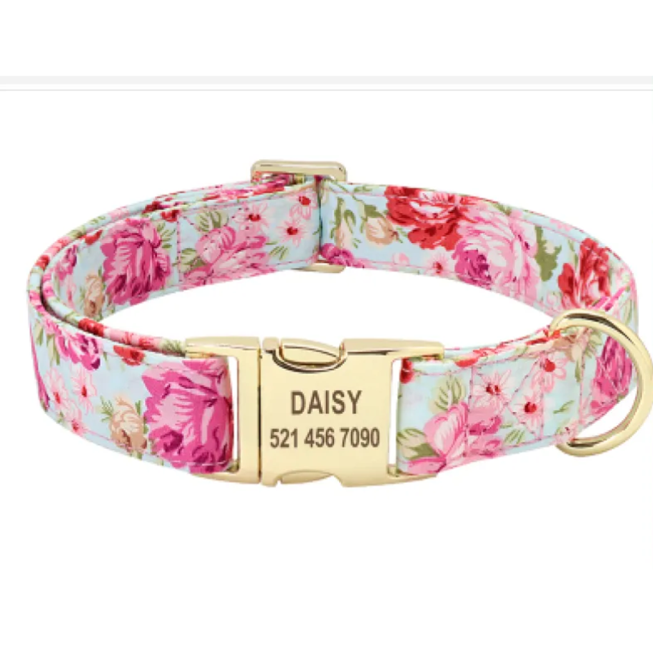 Custom Engraved Anti-Lost Dog Collar Tag